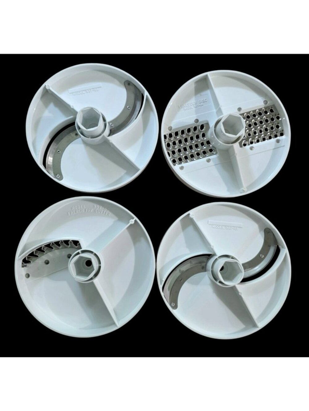 4 Oster Regency Slicer Blade Disc Grater French Fry Cutter Replacement Part OEM
